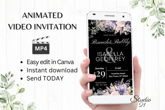 Digital Wedding Brunch Invite W9413: A Designer's Guide