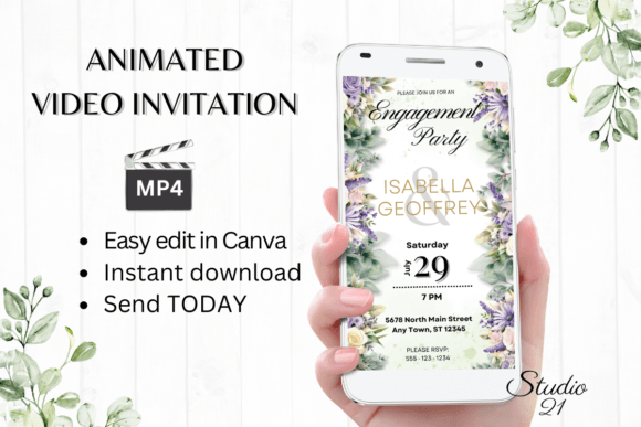 Modernize Your Engagement Announcement with W1414